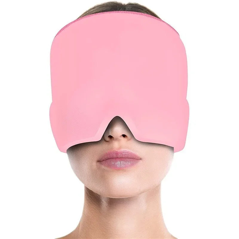 Masque de soulagement des migraines WorldClic® – Thérapie chaude & froide pour un confort immédiat