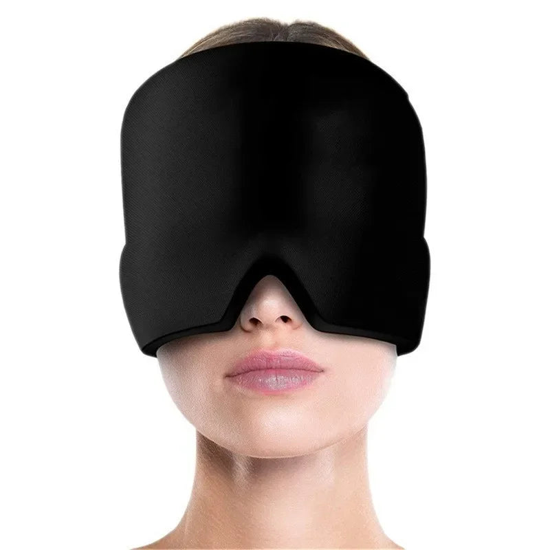 Masque de soulagement des migraines WorldClic® – Thérapie chaude & froide pour un confort immédiat